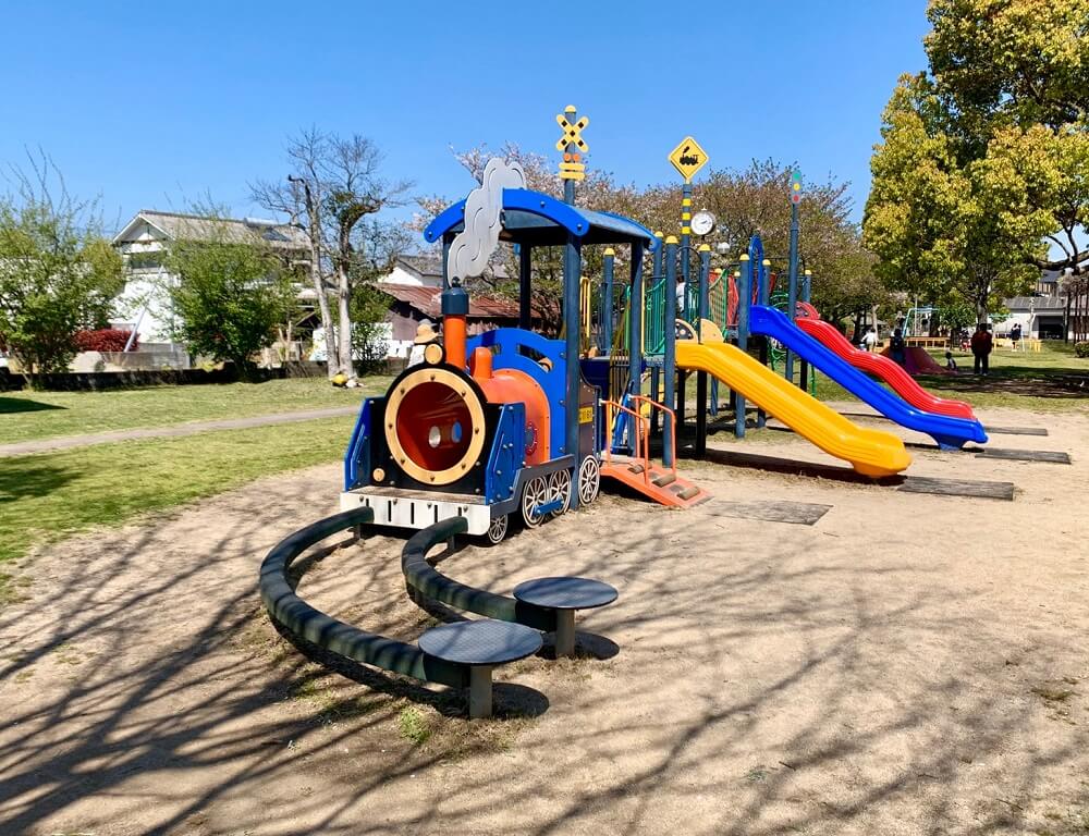 鉄道記念公園 八女市 矢部線 筑後福島駅 の跡地を利用した公園 筑後市や八女市など筑後地区のローカル情報を発信