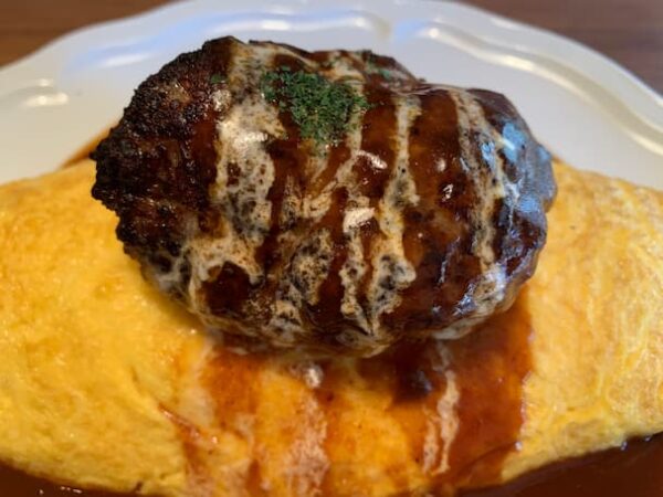 ハンバーグ&オムライス