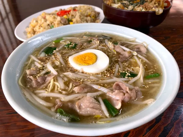 若竹で食べてきた和風ラーメンと巣ごもり丼とやきめしのご紹介（大川市）