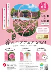 石橋文化センター「春のバラフェア2024」　400品種2600株の春のバラが色鮮やかに咲き誇る！