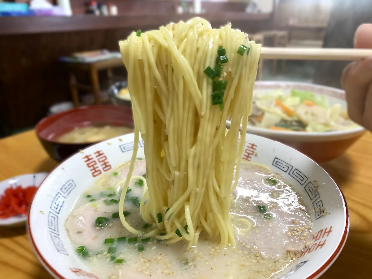 ふく德食堂のラーメン