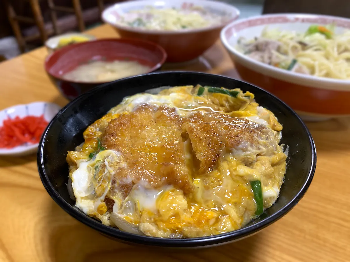 ふく德食堂のカツ丼