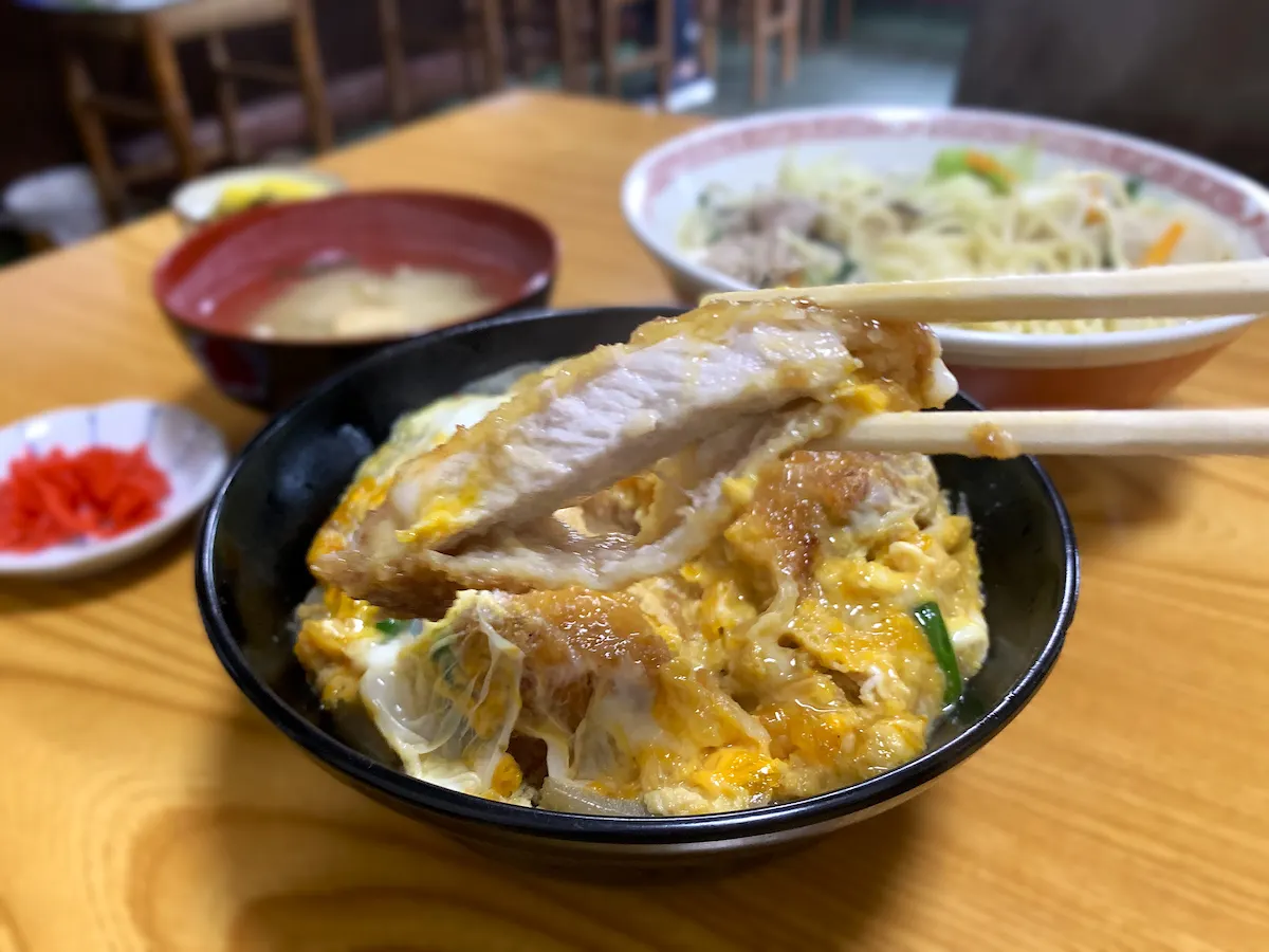 ふく德食堂のカツ丼