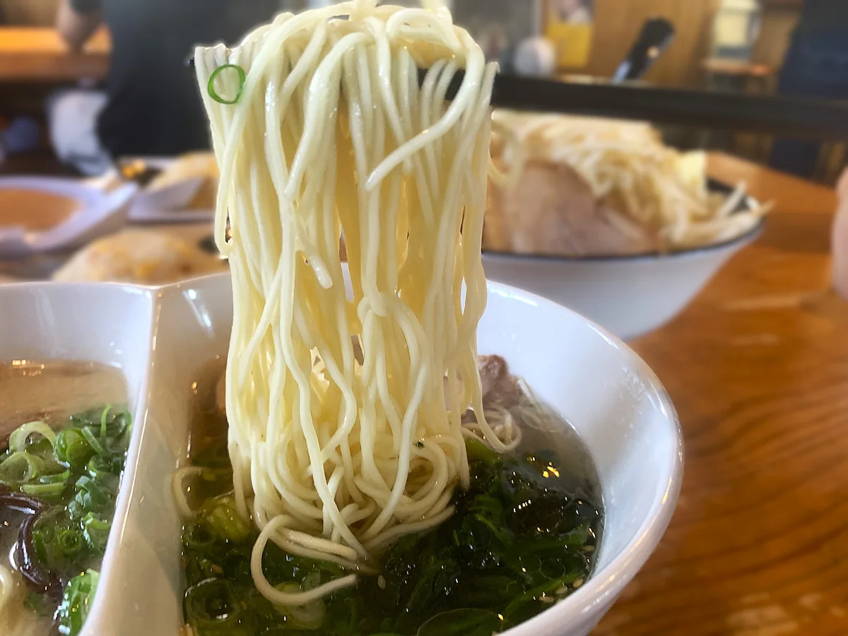 麺屋あおいのハーフセット