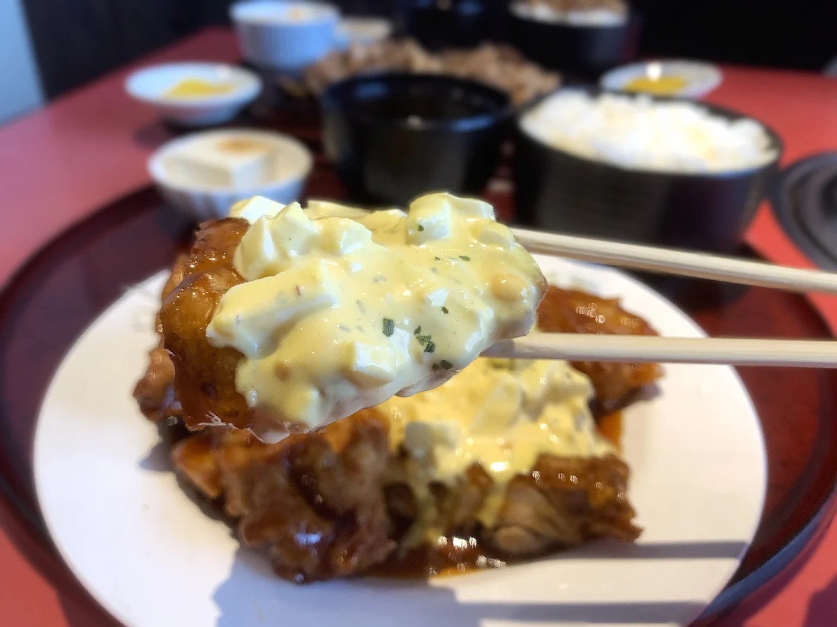 肉道楽 龍宝のチキン南蛮定食