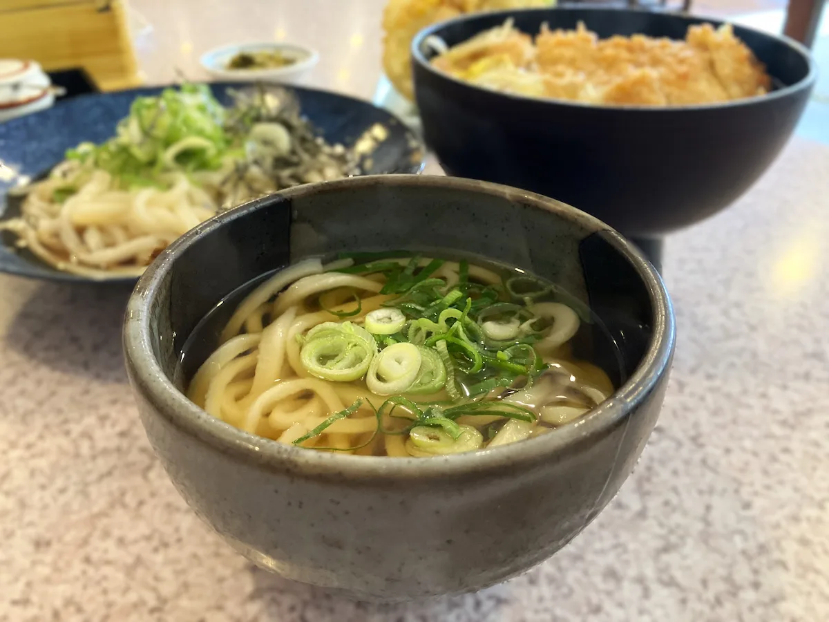 うどん茶房 麺楽のカツ丼＋ミニうどん