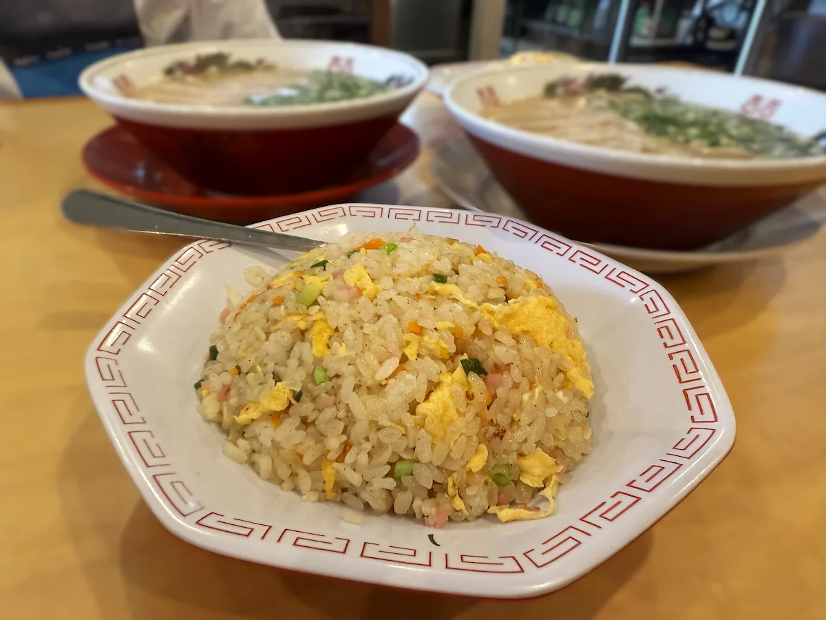 丸久ラーメン三潴店の焼きめし