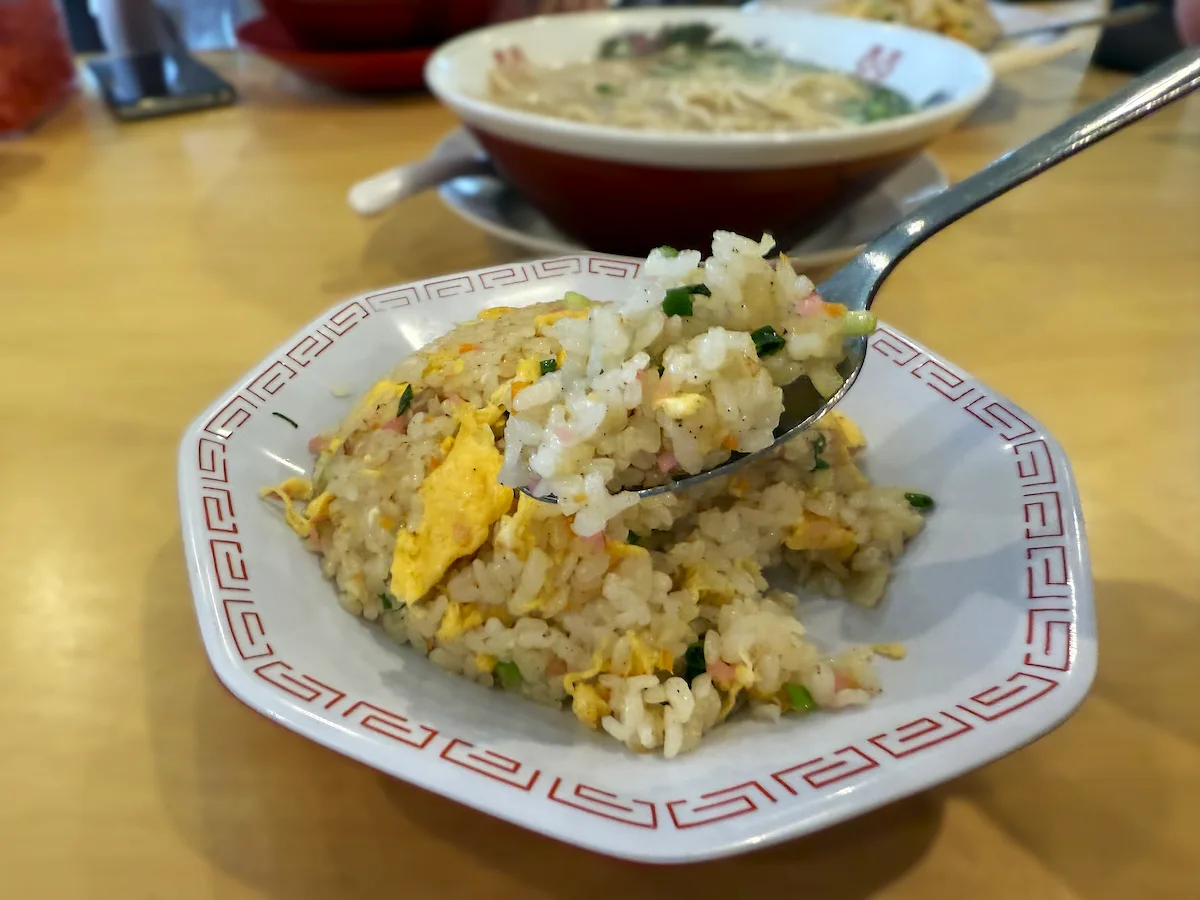 丸久ラーメン三潴店の焼きめし