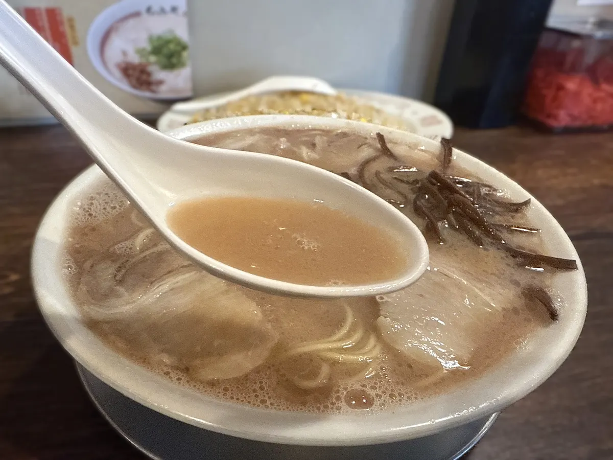 くいよい軒のラーメン