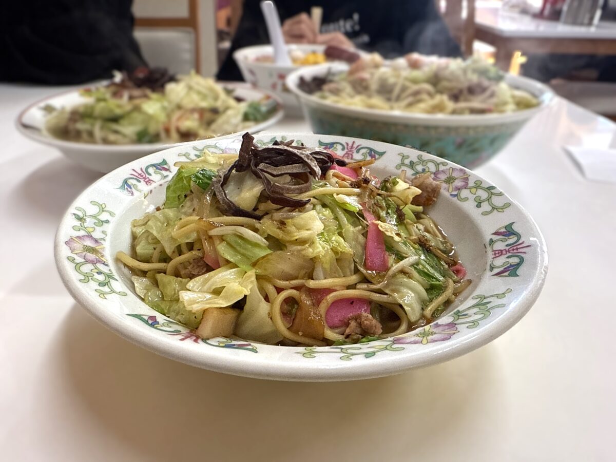 ちゃんぽん専門店あしやの焼きちゃんぽん