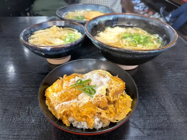 桐乃家のカツ丼とうどんたちを食す（八女市）