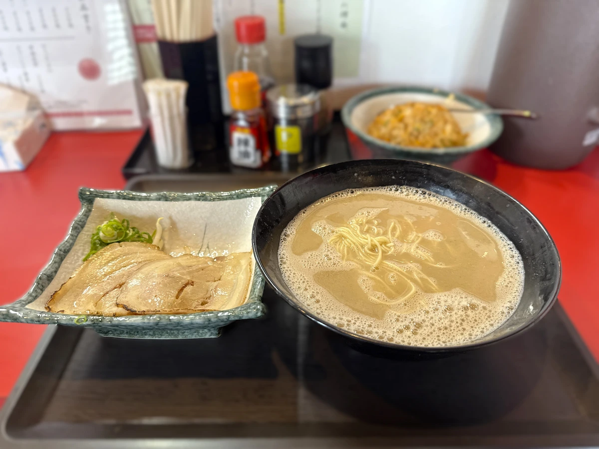 麺屋くぅの白ラーメン