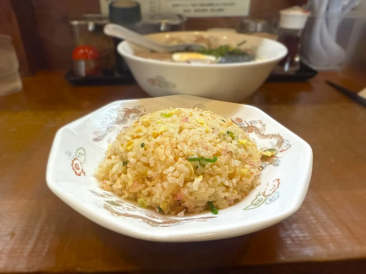 富龍ラーメンの焼き飯