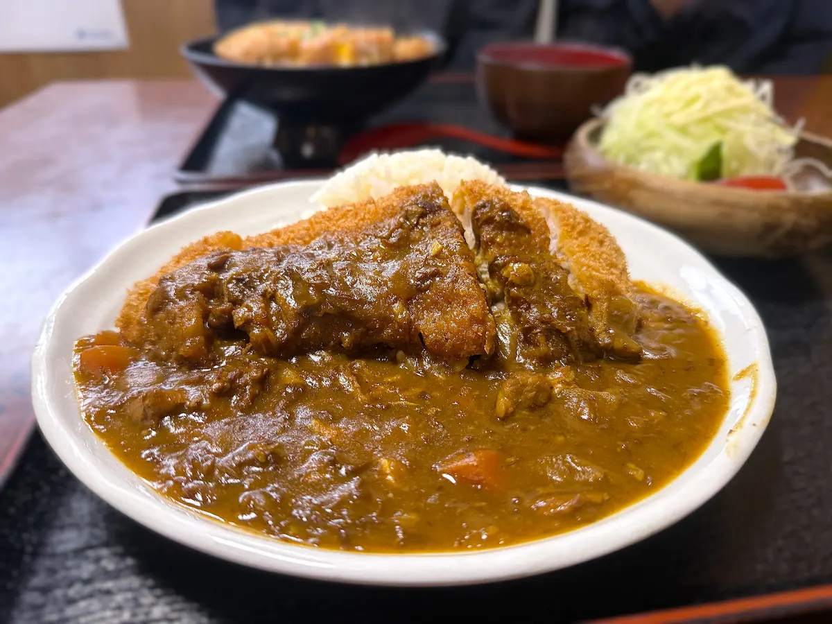 とん亭のカツカレー（100g）