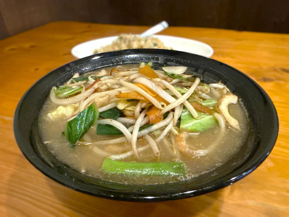 麺や大大の野菜ラーメン