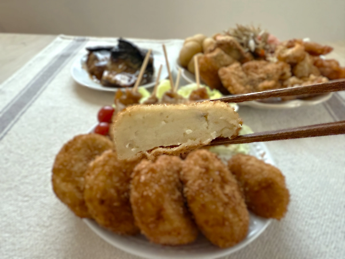 中上そう菜天ぷら店の総菜