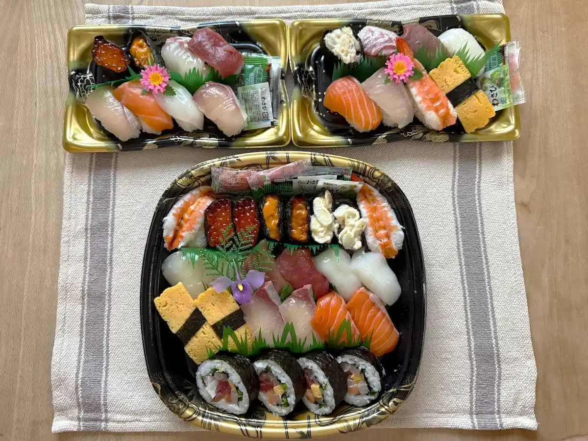 池田屋のにぎり盛合せ