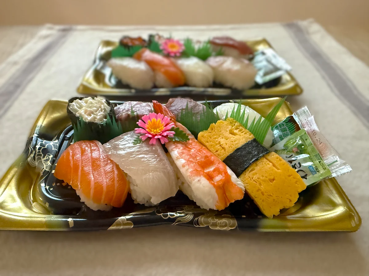 池田屋のにぎり盛合せ