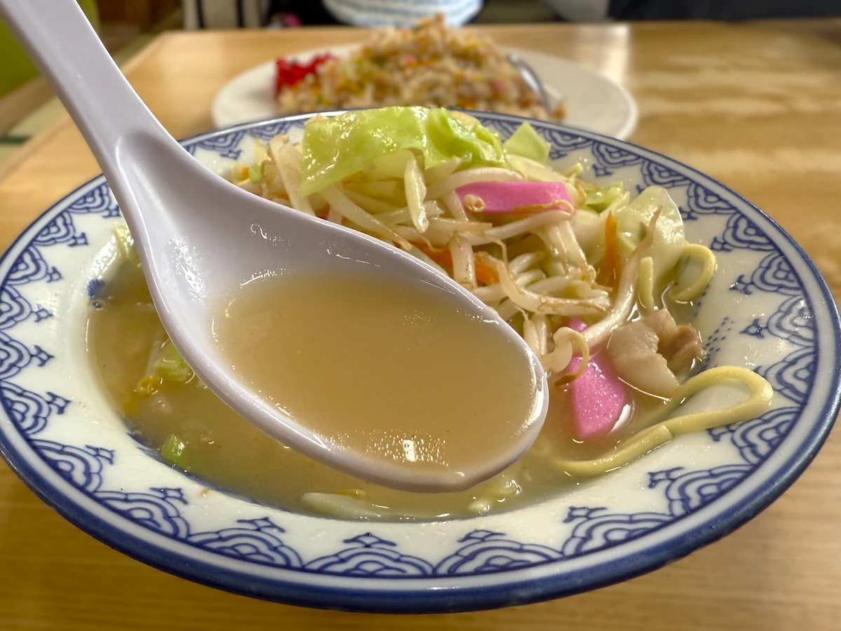 丸好食堂のチャンポン