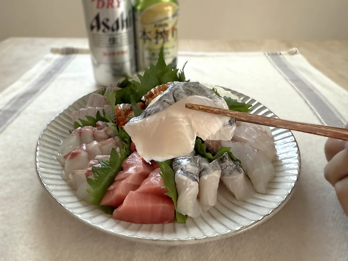「城後鮮魚店」の太刀魚