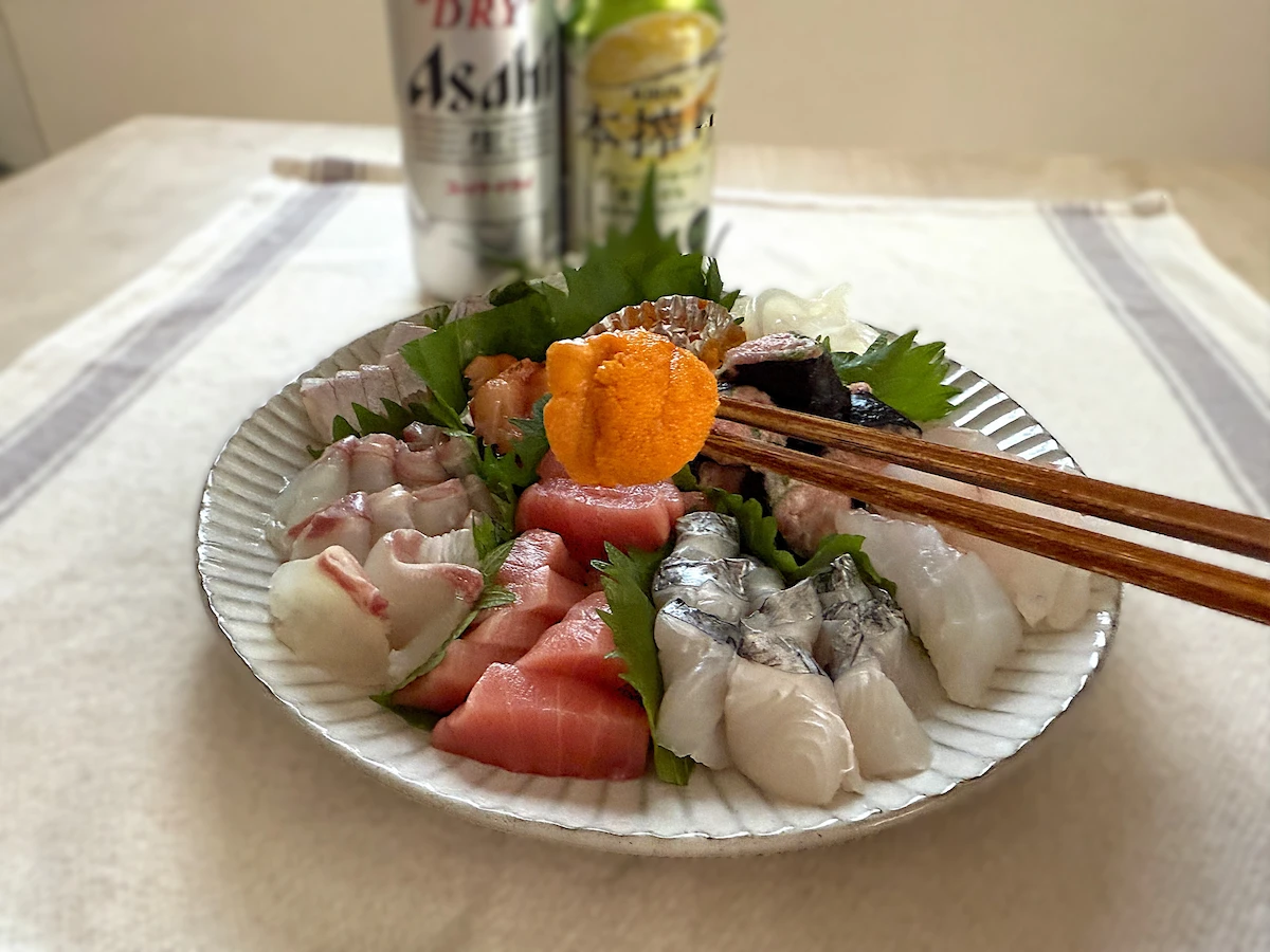 「城後鮮魚店」のウニ