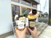 ROCOCOcreperieの八女茶クレープパフェとクレームブリュレ