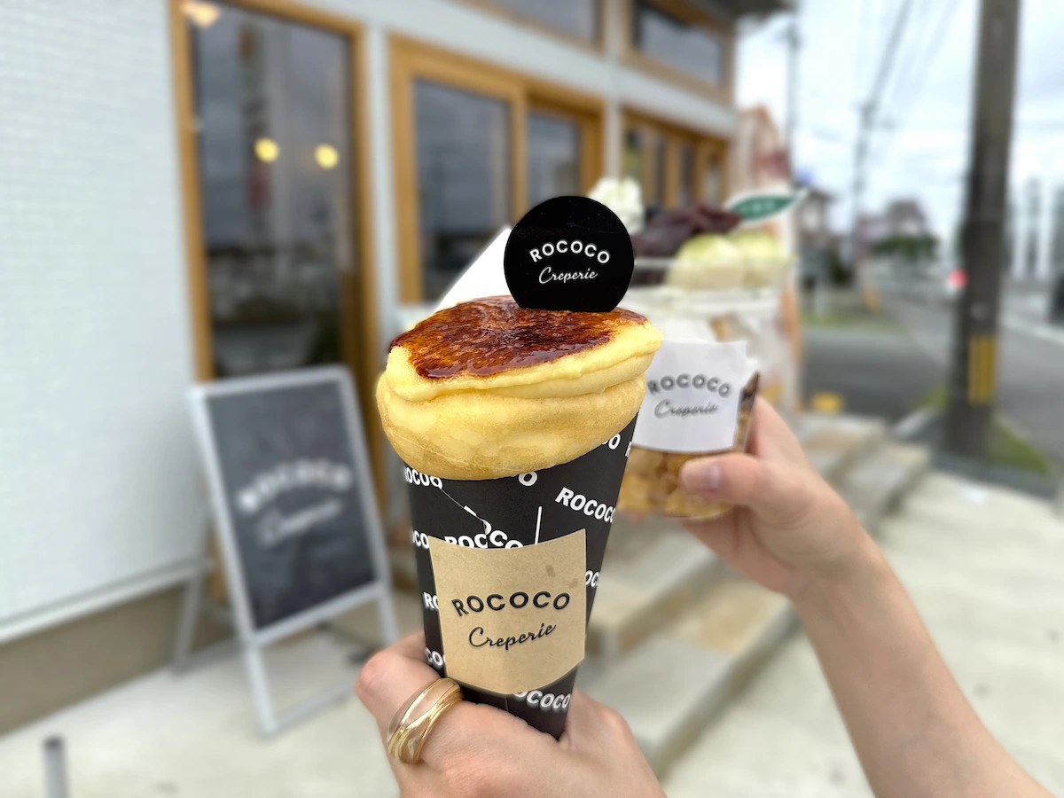 ROCOCOcreperieのクレームブリュレ