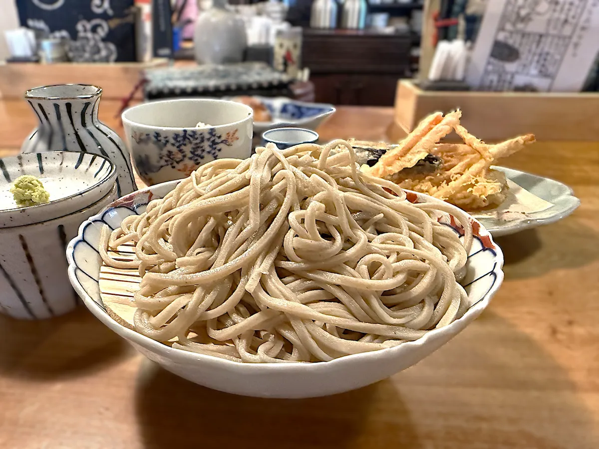 「そば季里 史蔵」の昼の膳きこり