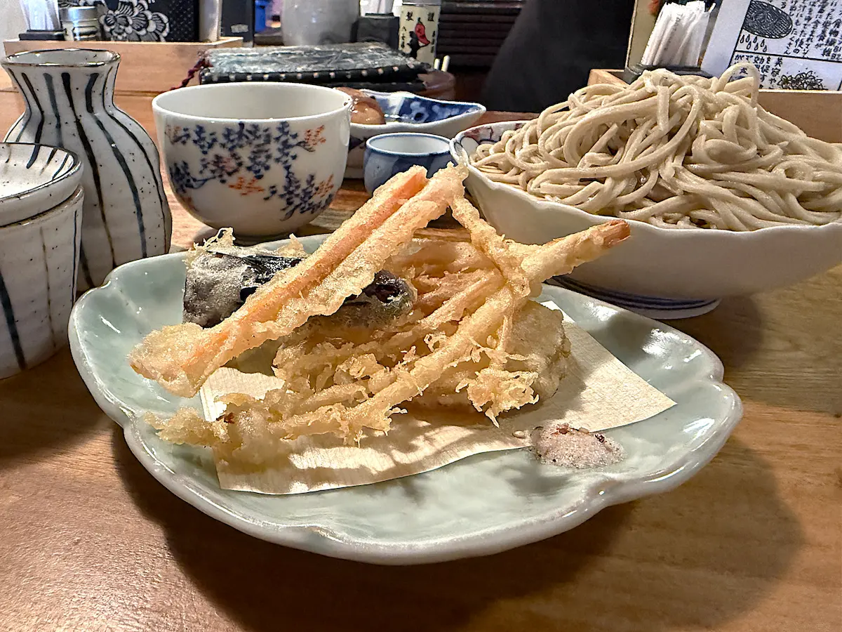 「そば季里 史蔵」の昼の膳きこり