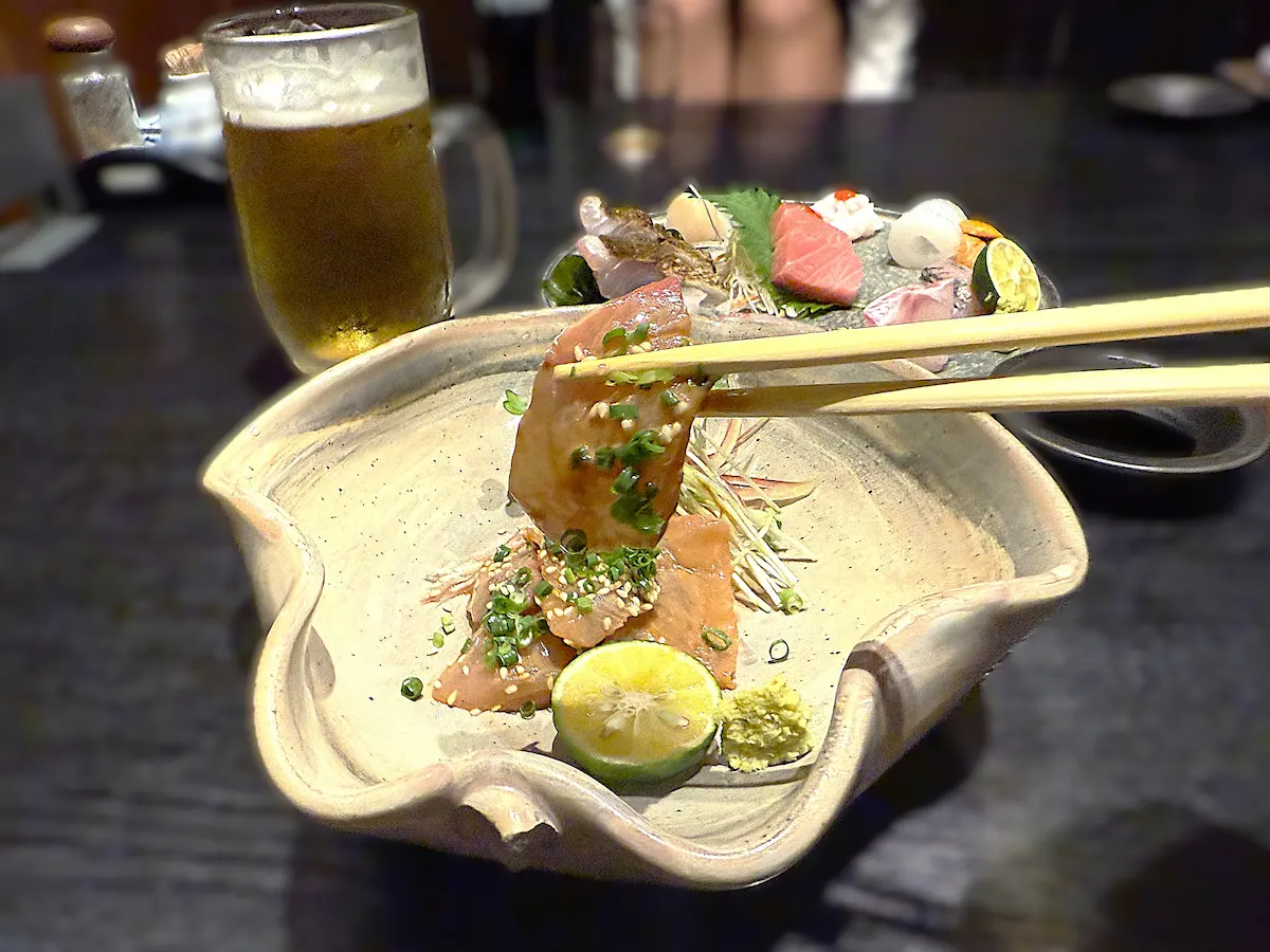 「ひょうたん」の特製ゴマかんぱち