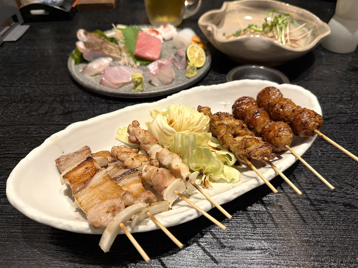 「ひょうたん」の焼きとり