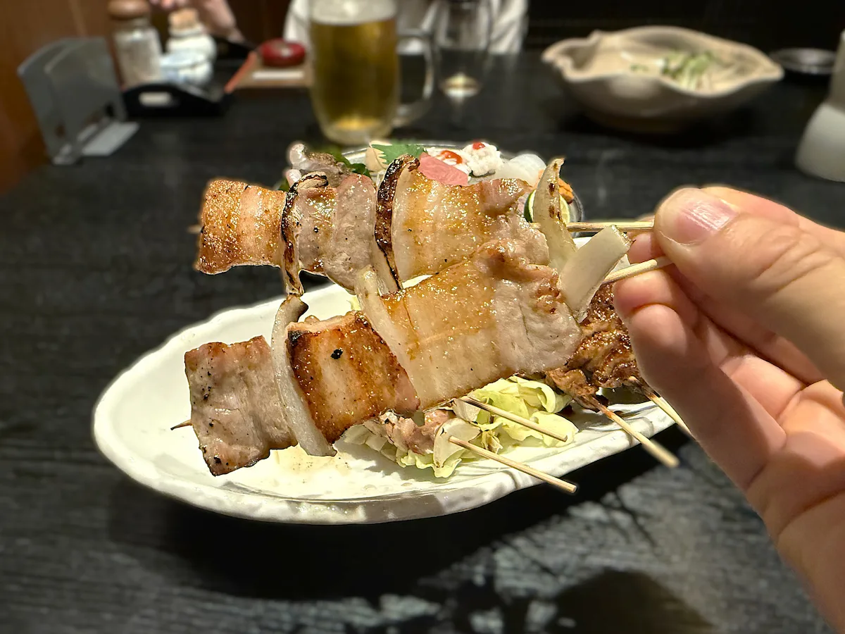 「ひょうたん」の豚バラ