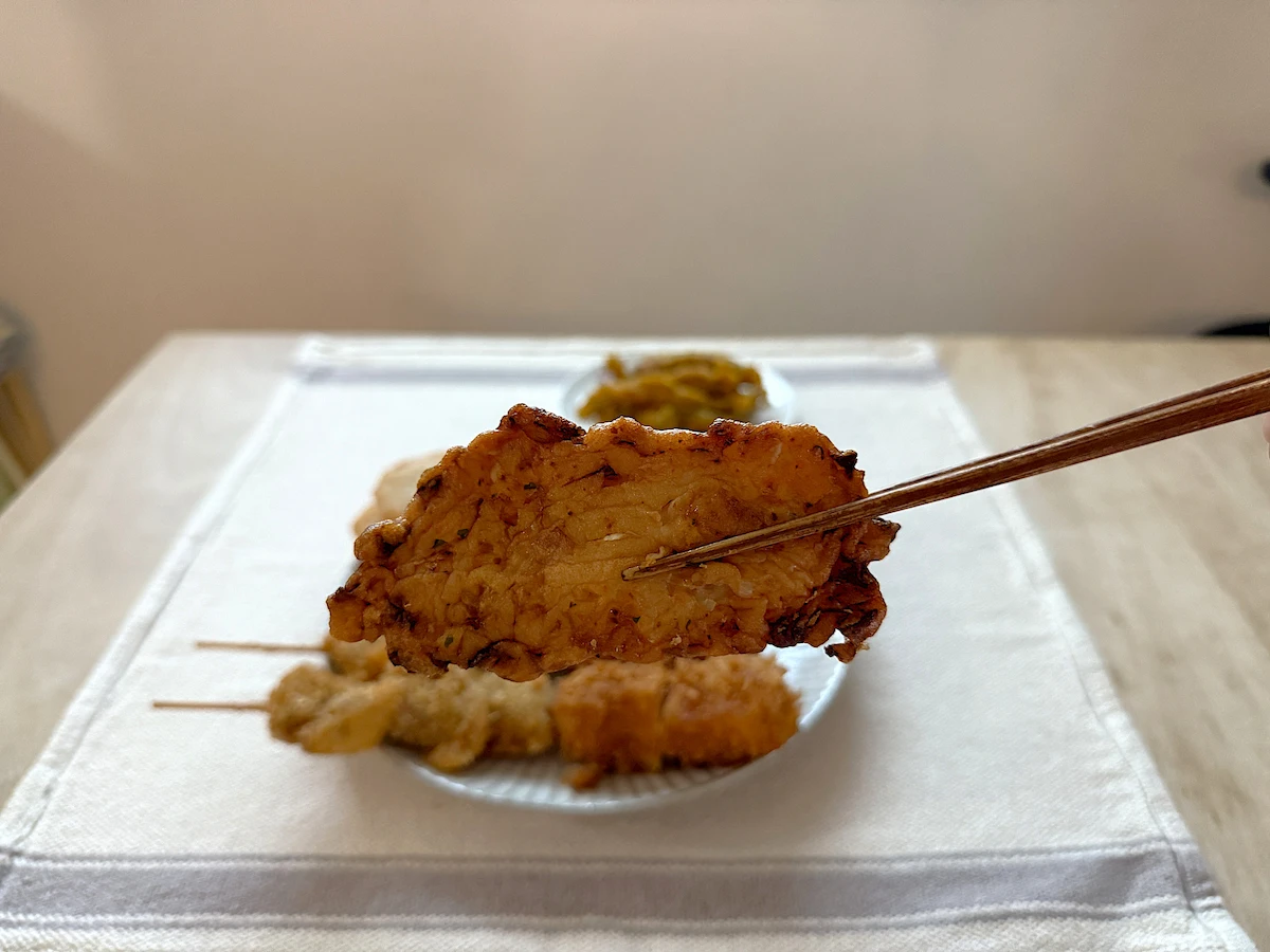 「古賀天」のコショウ天