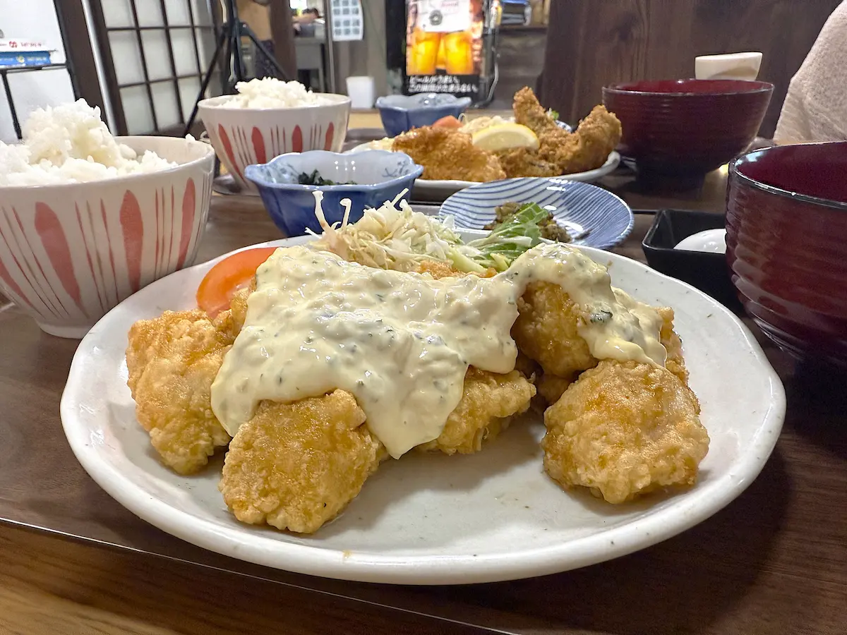喜楽家食堂のチキン南蛮定職
