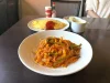 喫茶華暖(かのん)の喫茶店らしいナポリタンとオムライスを食す【八女市】
