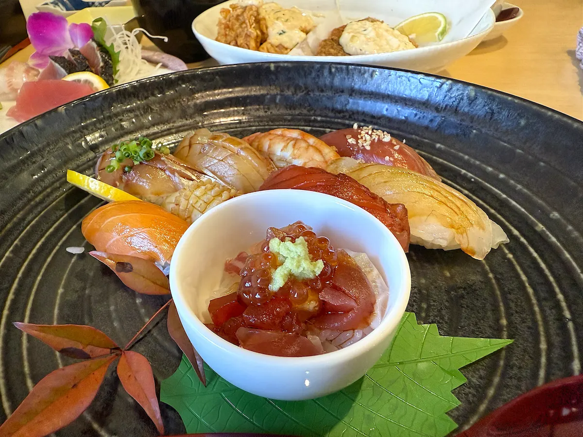 「和食居酒屋こわっぱ」の寿司定食
