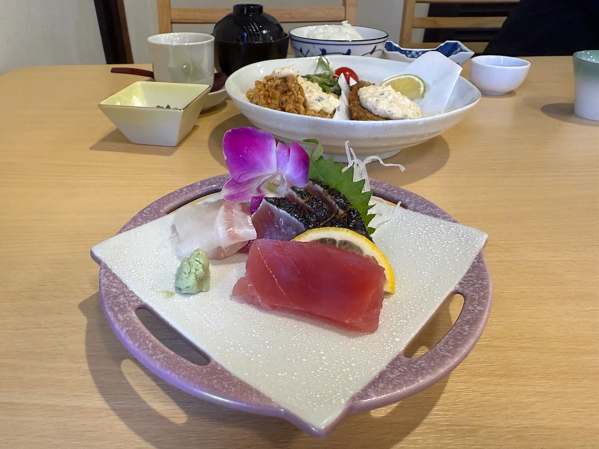 「和食居酒屋こわっぱ」の刺身