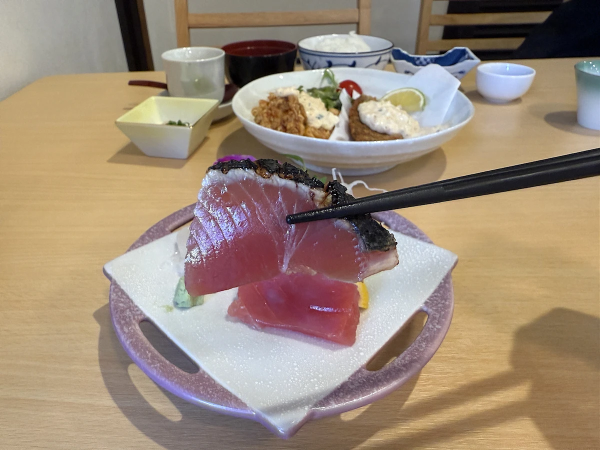 「和食居酒屋こわっぱ」のカツオ