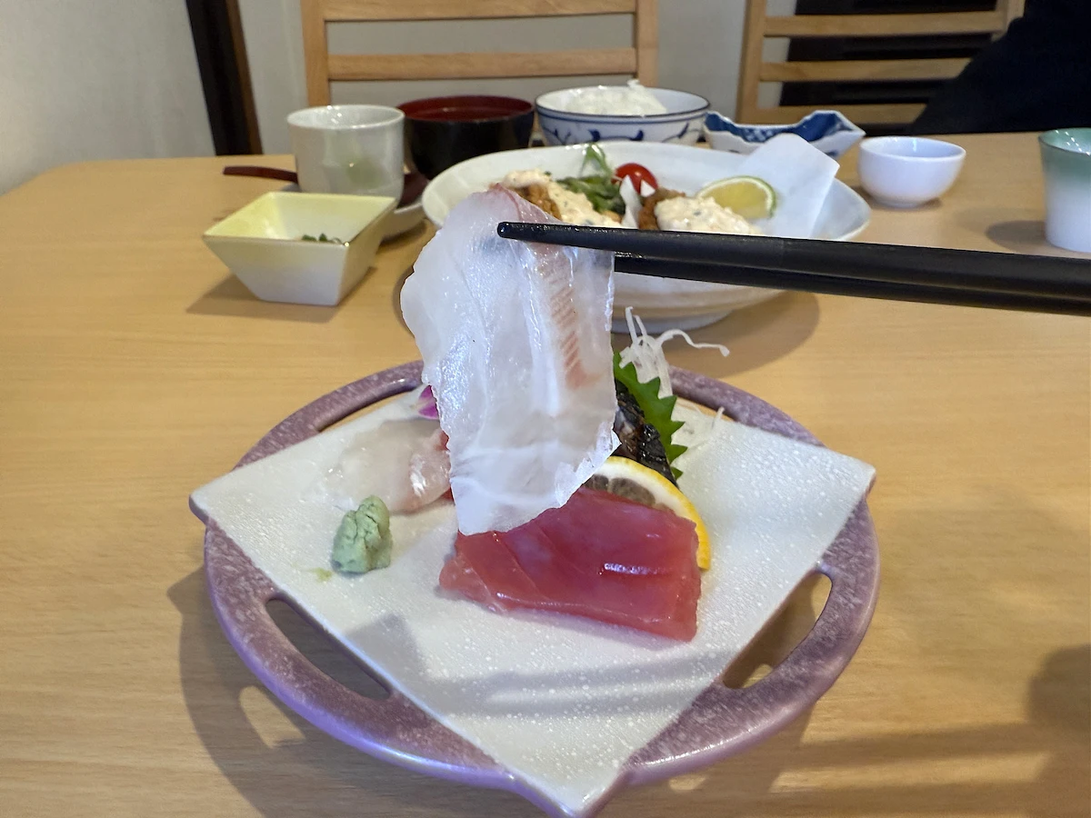 「和食居酒屋こわっぱ」のタイ