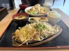 「三橋食堂」の超人気ホルモン定食とボリューム満点のチキン南蛮定食を食す（柳川市）