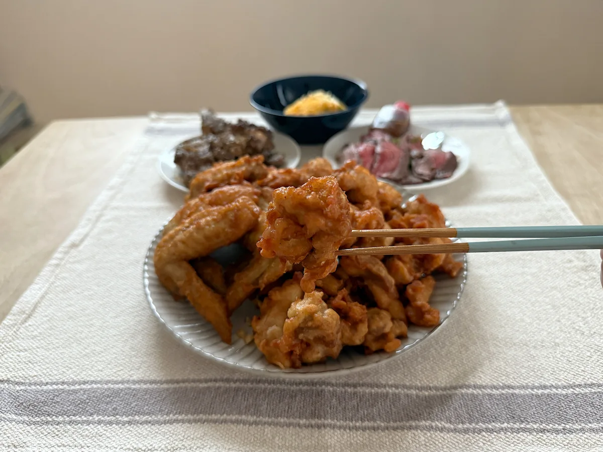 「肉の伊藤」のももみ唐揚げ