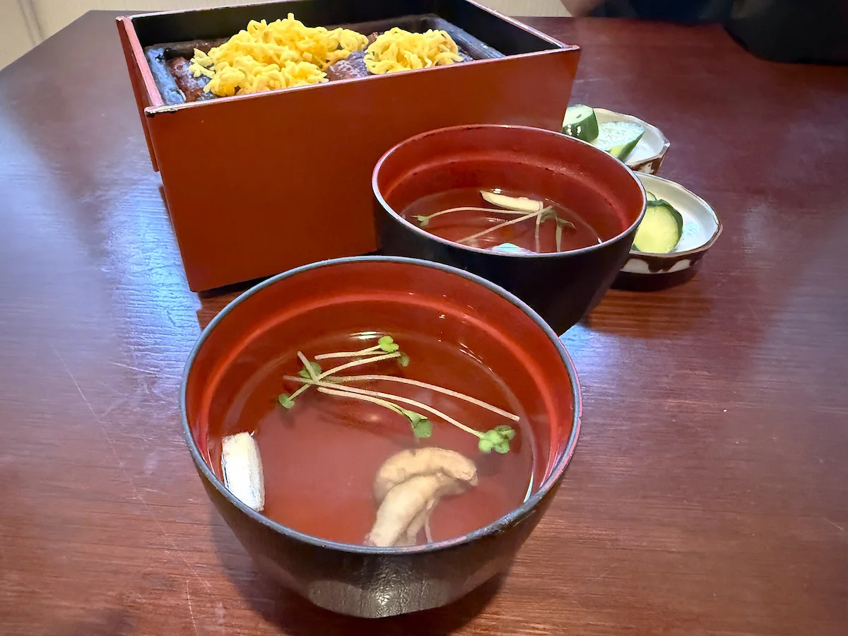 「鰻の次郎長」の肝吸い