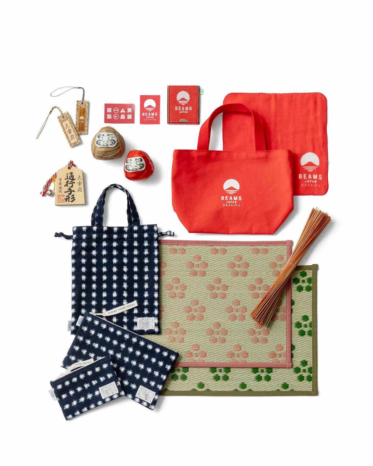 「ビームス ジャパン 太宰府」の店舗限定商品（約30品目）の一部