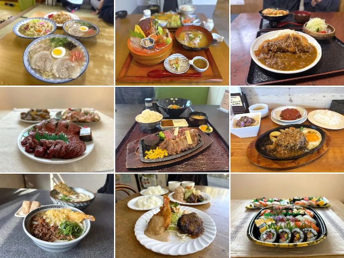 今年行った久留米市・小郡市・大刀洗町のグルメ店をまるっと公開!(2025年)