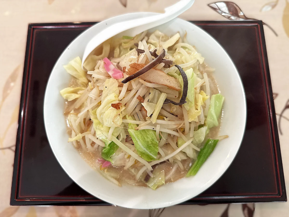 「舞ひめ」の野菜大盛りちゃんぽん①