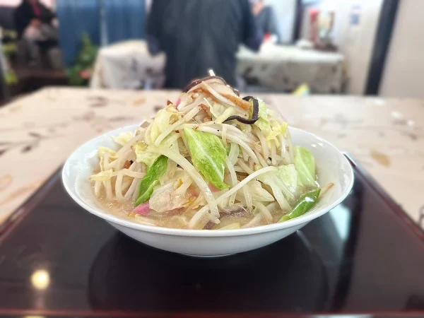 「舞ひめ」の野菜がてんこもりなちゃんぽんを食べてきた！（八女市黒木町）