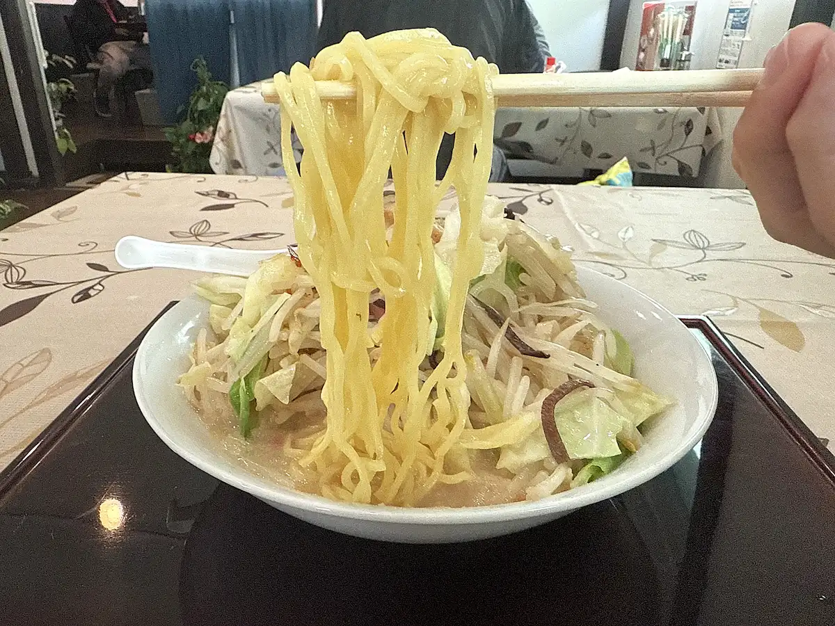 「舞ひめ」の野菜大盛りちゃんぽん⑤