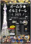 「オームタ★イルミナーレ2025」色とりどりの光が鮮やかに彩る冬のまち！大牟田の冬の風物詩