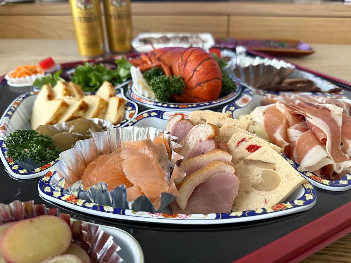 「Bull House（ブルハウス）」の新年オードブル（華栄 22,000円）⑨