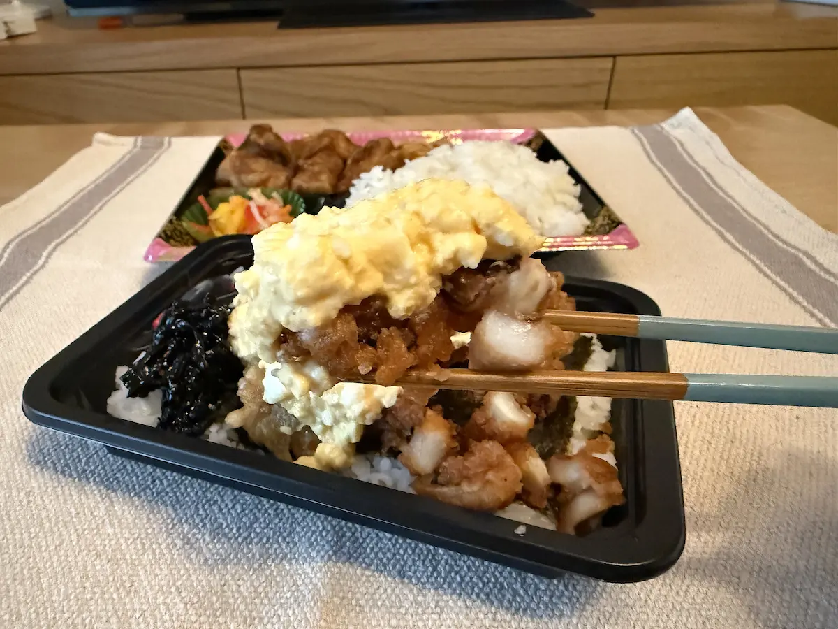 ロコキッチンのイカとりタル弁当②